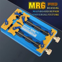 MECHANIC PCB ホルダー MR6 PRO 基板 固定 マウンター はんだ付け 除去 補修 調整 アルミ素材 分解工具 スマホ 修理用ツール 交換 重厚感の画像