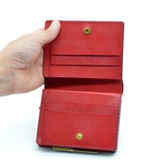 オーダー専用　がま口二つ折り財布（S7）画像