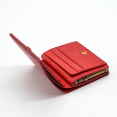 オーダー専用　がま口二つ折り財布（S7）画像