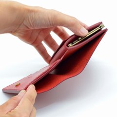 オーダー専用　がま口二つ折り財布（S7）画像