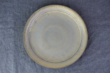 燻金リム皿 24cm（高橋燎）の画像