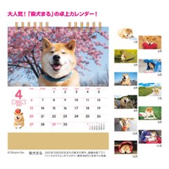 卓上 柴犬まるとおさんぽの画像