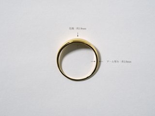 K18 ナロー ゲッコー リング rpa3465322画像