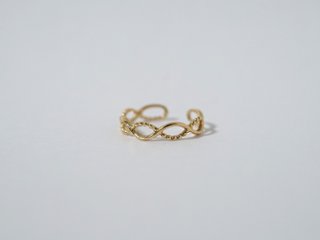 【片耳販売】 K18 ミルグレイン アミメ イヤーカフ rph43716023画像