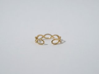 【片耳販売】 K18 ミルグレイン アミメ イヤーカフ rph43716023画像