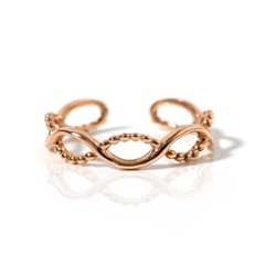 【片耳販売】 K18 ミルグレイン アミメ イヤーカフ rph43716023画像