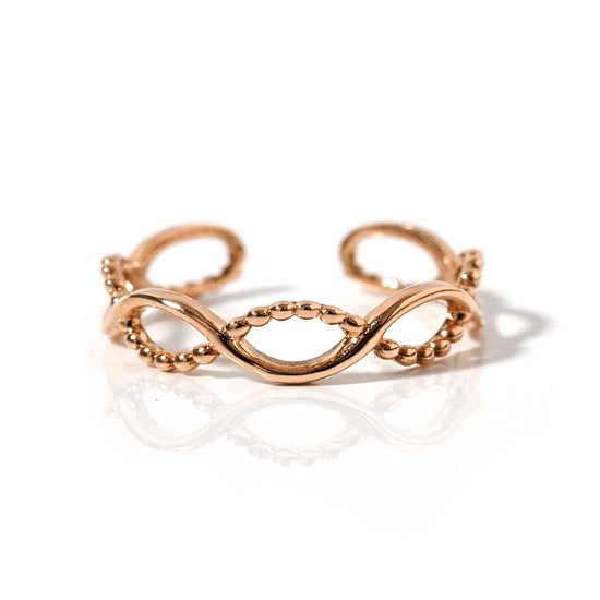 【片耳販売】 K18 ミルグレイン アミメ イヤーカフ rph43716023画像