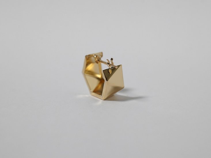 K18 アングラー フープピアス rpakr219023画像