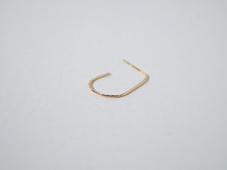 K18 ハーフ ドロップ スタッド ピアス rph43231323画像