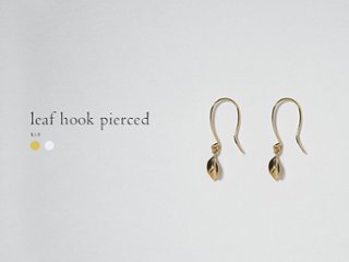 K18 リーフ フックピアス rph45969723画像