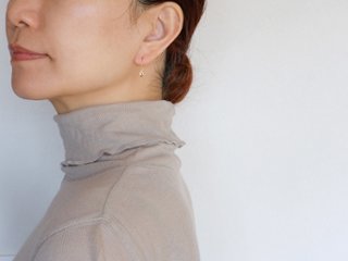 K18 リーフ フックピアス rph45969723画像