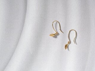 K18 リーフ フックピアス rph45969723画像