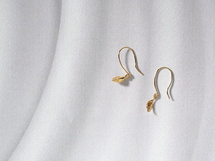 K18 リーフ フックピアス rph45969723画像