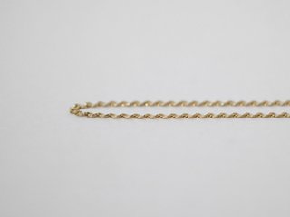 K18 ツイスト エクレア ネックレスチェーン 1.8mm rpu101921画像
