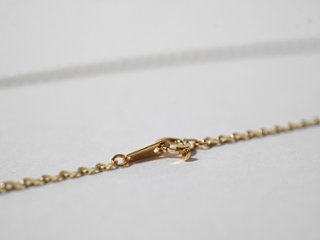 K18 ツイスト エクレア ネックレスチェーン 1.8mm rpu101921画像