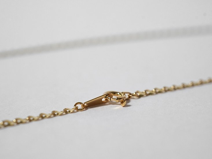 K18 ツイスト エクレア ネックレスチェーン 1.8mm rpu101921画像