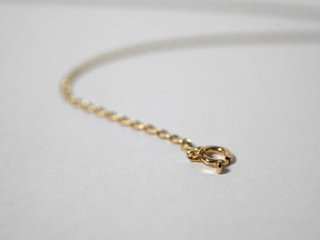 K18 ツイスト エクレア ネックレスチェーン 1.8mm rpu101921画像