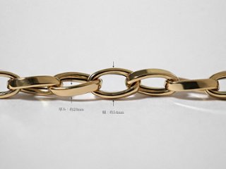 K18 トルシオーネ ネックレスチェーン 5.4mm rpu102421画像