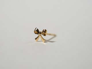 K18 ラーナ リボン ピアス rph43755423画像