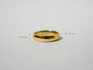 K18 バレル リング 3.9mm rpa3598522画像