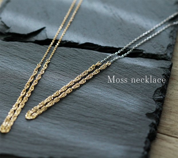 K18 モス チェーン ネックレス rph66444521画像