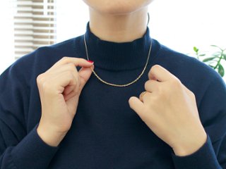 K18 モス チェーン ネックレス rph66444521画像