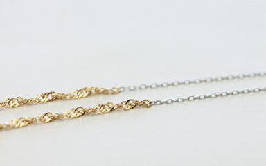 K18 モス チェーン ネックレス rph66444521画像
