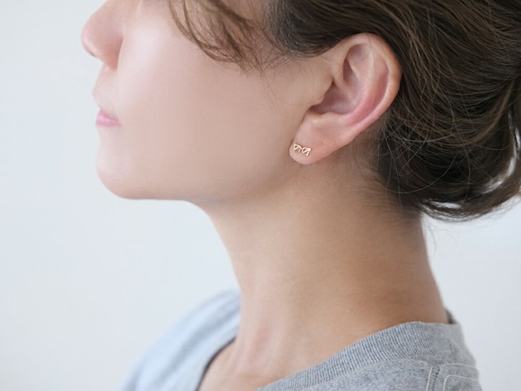 K18 めがね ピアス rph43655923画像