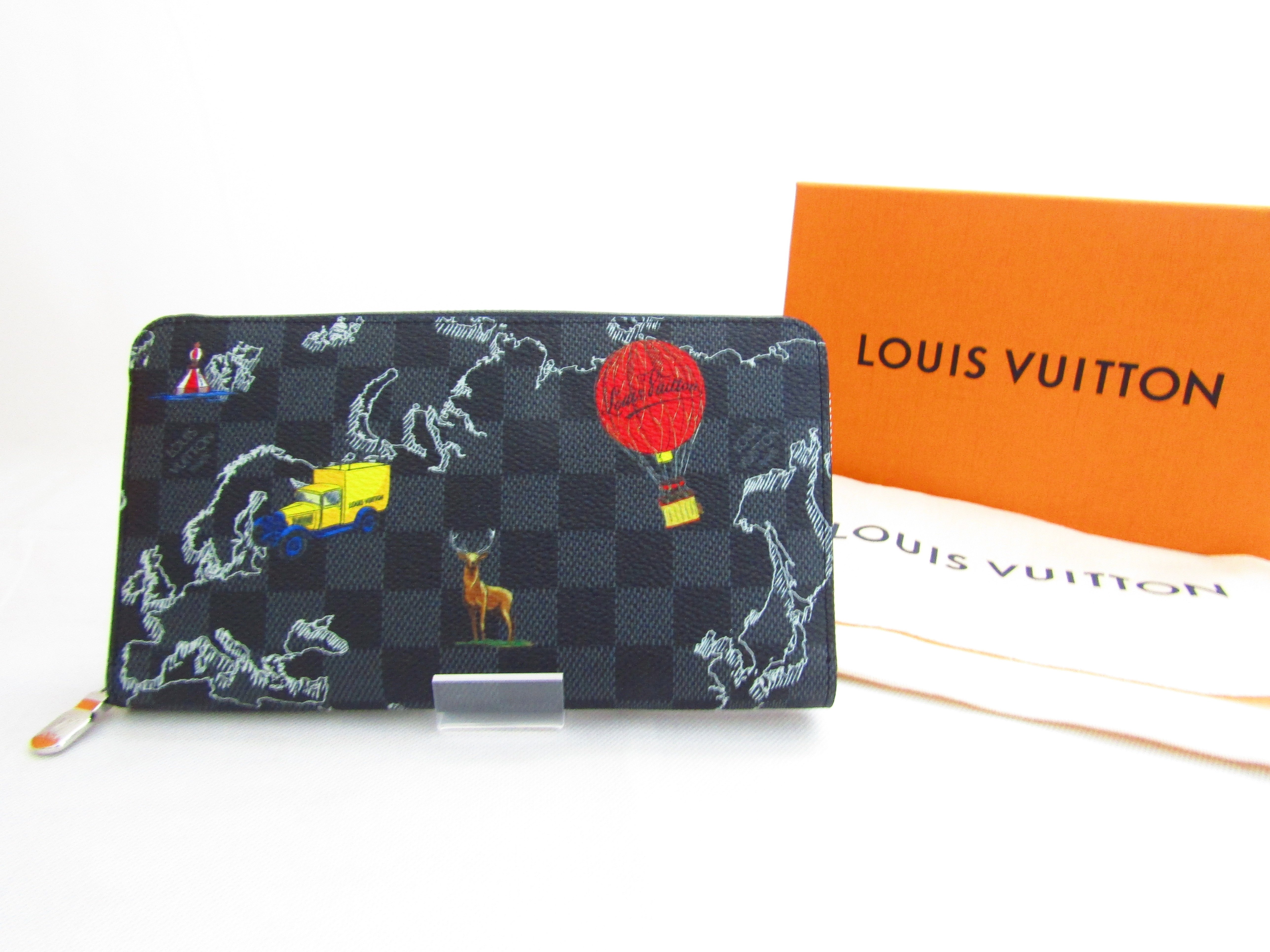 Louis Vuitton ダミエ ジップ長財布 CA2160｜創作品モール あるる