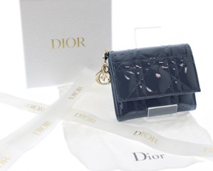 ChristianDior　レディディオール　カナージュ　三つ折り財布の画像