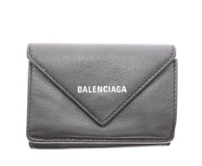 BALENCIAGA　コンパクト財布　ブラックの画像