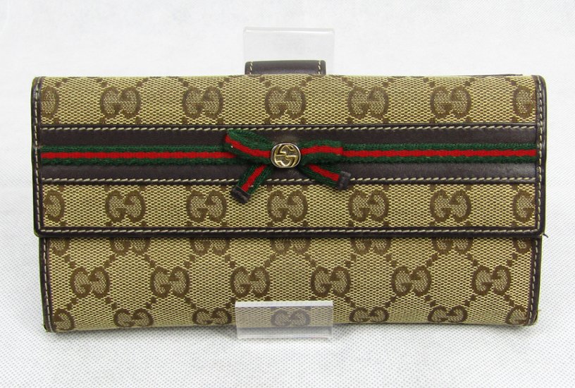 GUCCI　Wホック長財布画像