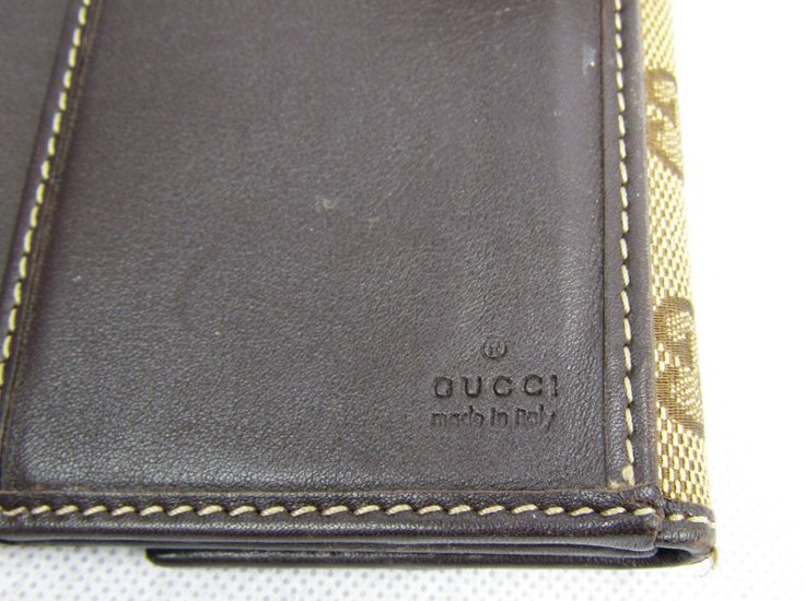 GUCCI　Wホック長財布画像