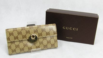 GUCCI　Wホック長財布の画像