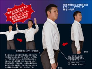 ウェスト　シェイプパンツ（ヌーブラ・スキンボディ for MEN）モカ・Lサイズ「パートナーへの思いやり！」画像