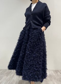 Elliy Feather Navy画像