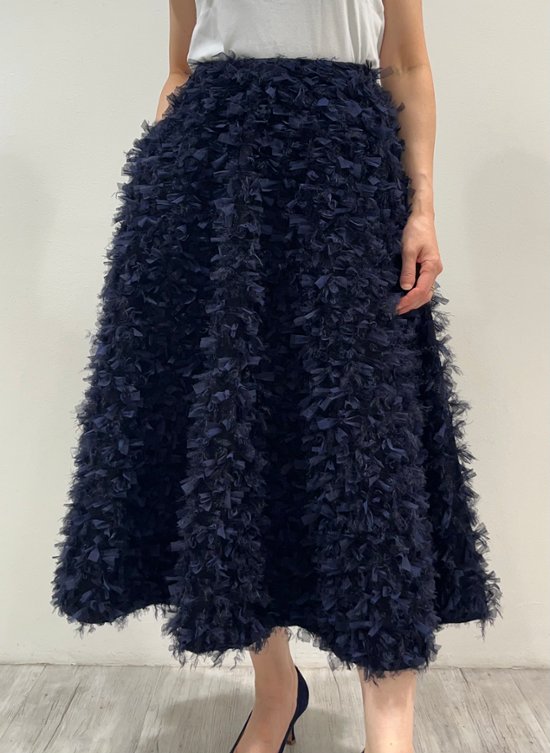 Elliy Feather Navy画像