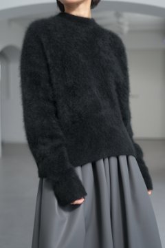 Alma Fur Cashmere  blackの画像