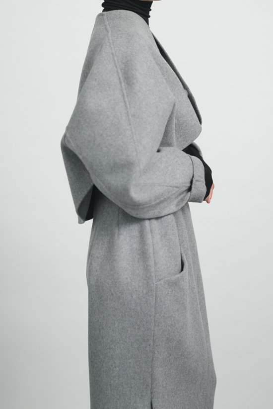 Barbara Wool Cashmere gray画像