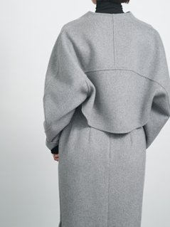 Barbara Wool Cashmere gray画像