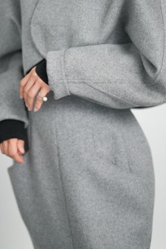 Barbara Wool Cashmere gray画像