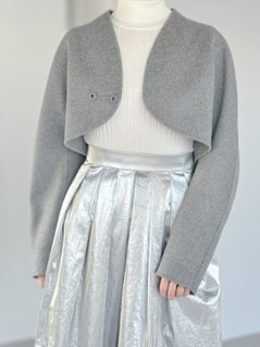 Barbara Wool Cashmere gray画像