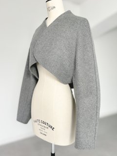 Barbara Wool Cashmere gray画像