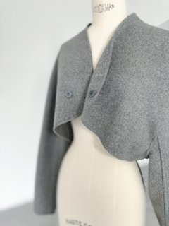 Barbara Wool Cashmere gray画像