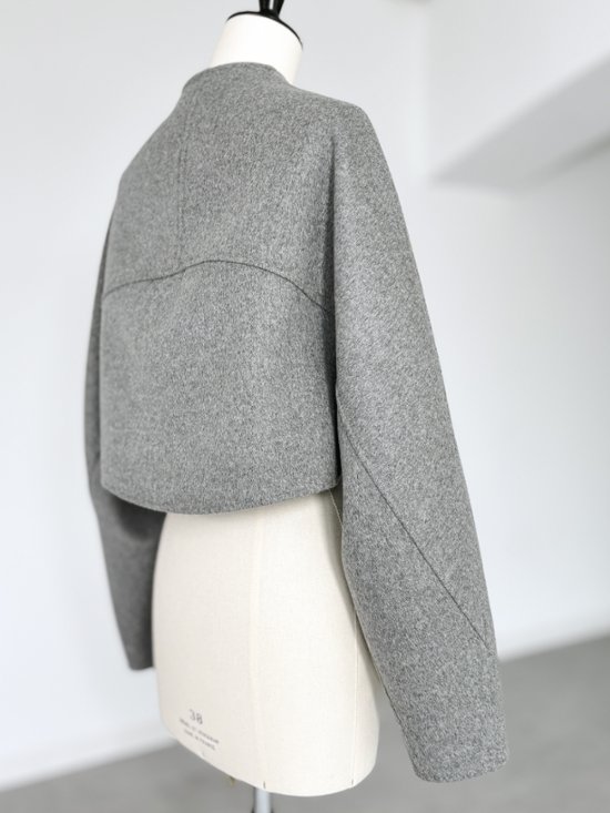 Barbara Wool Cashmere gray画像