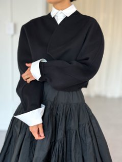 Barbara Wool Cashmere black画像