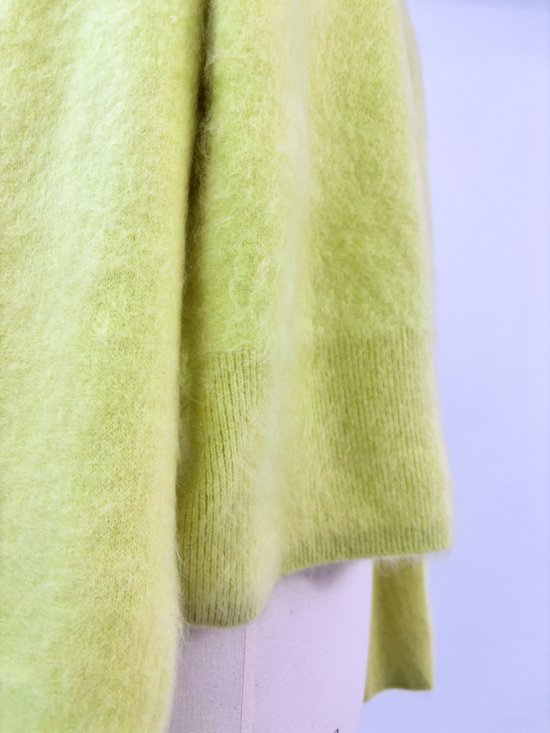 Alma Fur Cashmere yellow画像