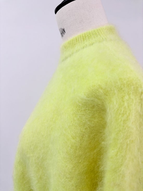 Alma Fur Cashmere yellow画像