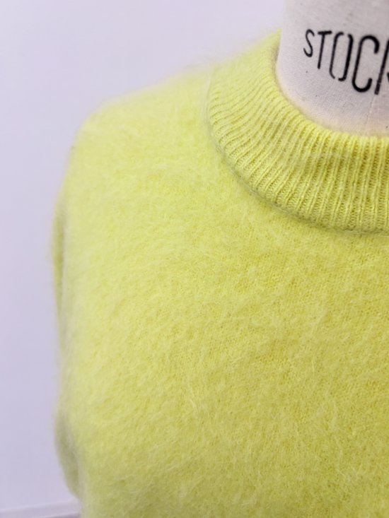 Alma Fur Cashmere yellow画像