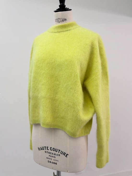 Alma Fur Cashmere yellow画像